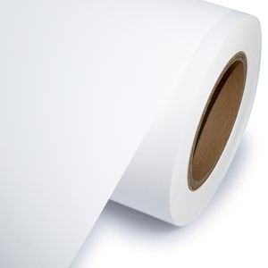 Matt White Synthetic Waterproof PP Self Adhesive Label Pp Sticker Label Roll