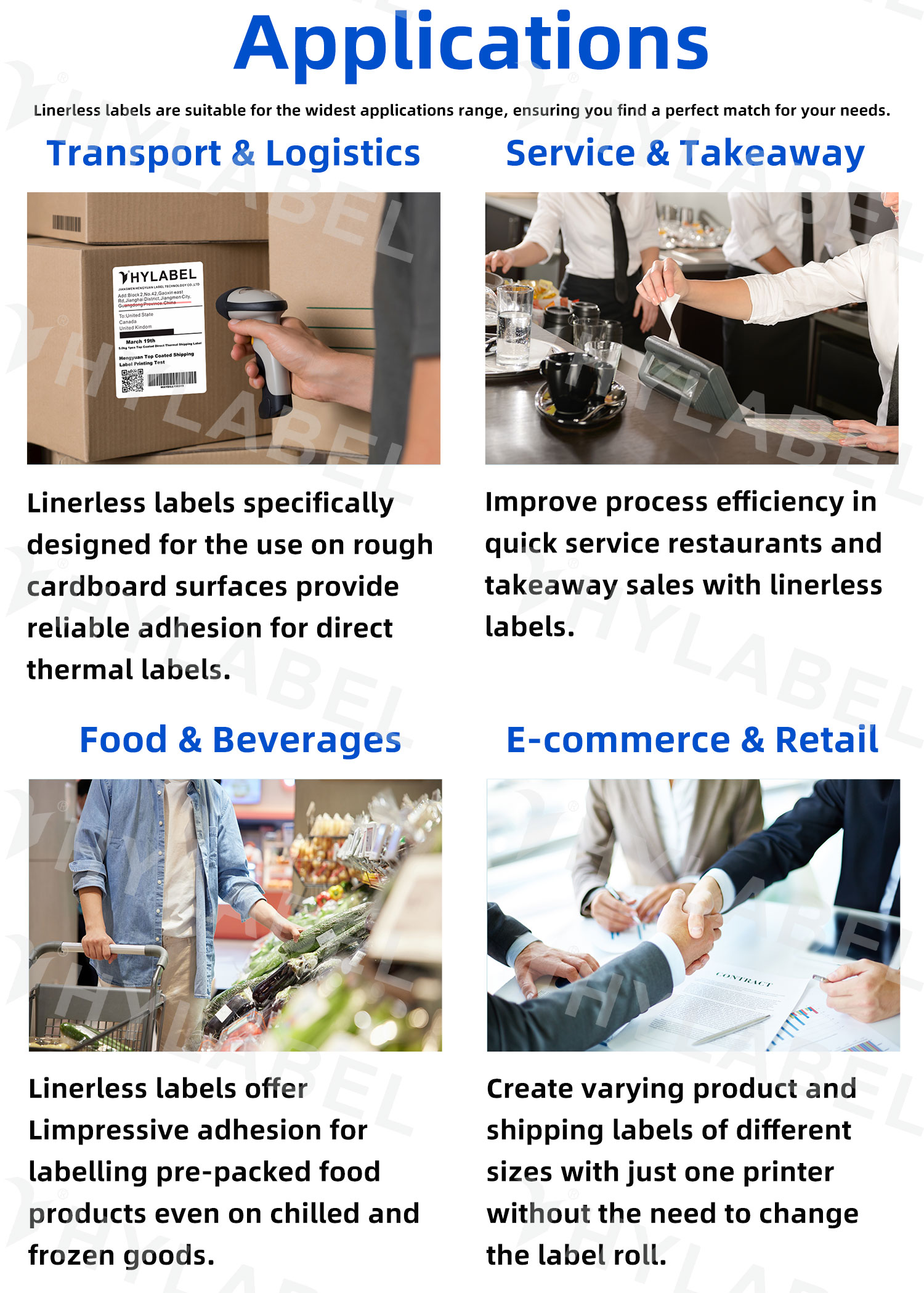 Thermal Lineless Label