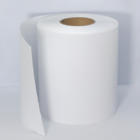 70g Thermal Transfer Matt Paper Label Jumbo Roll Label Stock Self Adhesive Label Raw Material Thermal Transfer Jumbo Label