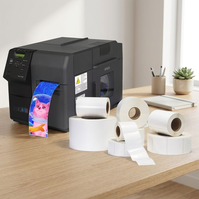 Office Printing Solution - Inkjet Label Material