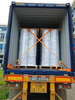 Self Adhesive Label glossy white PE jumbo roll label for packing sticker