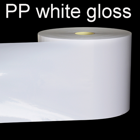 Inkjet Label Rolls PP Glossy Label for Inkjet
