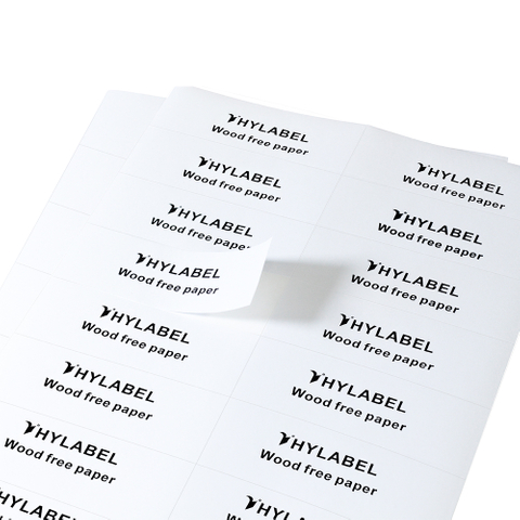 A4 Woodfree Writing Self Adhesive Label Paper for Printing and Labeling