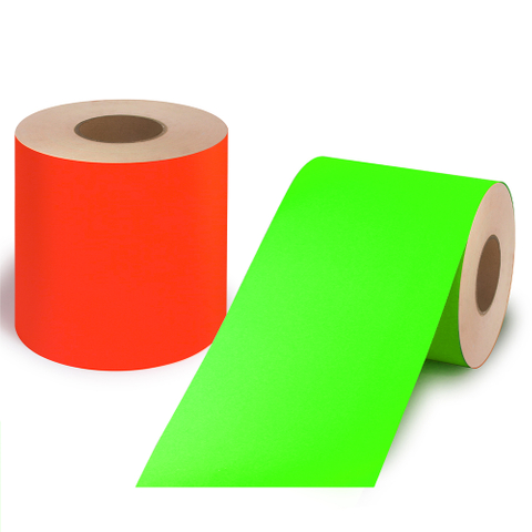 Self Adhesive Bright Neon Fluorescent Colors Label Material